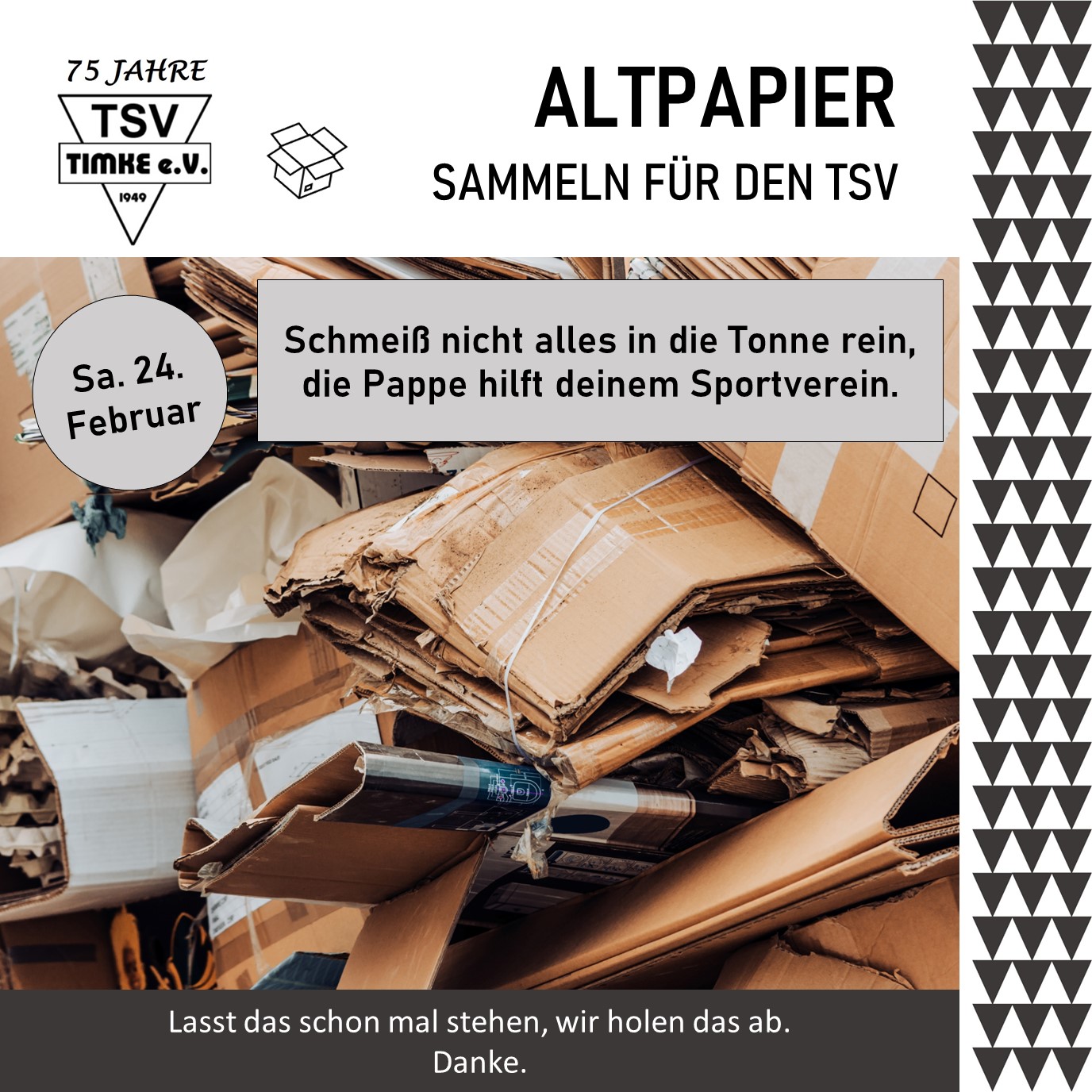 Altpapier Insta Beitrag